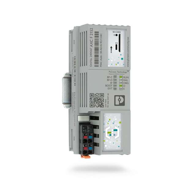 Die PLCnext-Steuerung AXC F 2152 mit integriertem OPC-UA-Server, -Client und Pub-/Sub-Funktion 