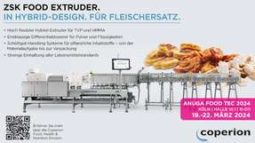 ZSK Food Extruder in Hybrid-Design