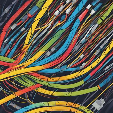 d+Das Kämmen oder Abdecken von Kabeln hilft bei der Erstellung sauberer, organisierter Kabel, die parallel verlaufen.