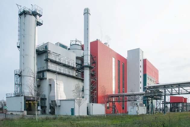 Müllheizkraftwerk in Premnitz: Die Anlage versorgt den umliegenden Indus­trie- und Gewerbepark mit Prozessdampf.