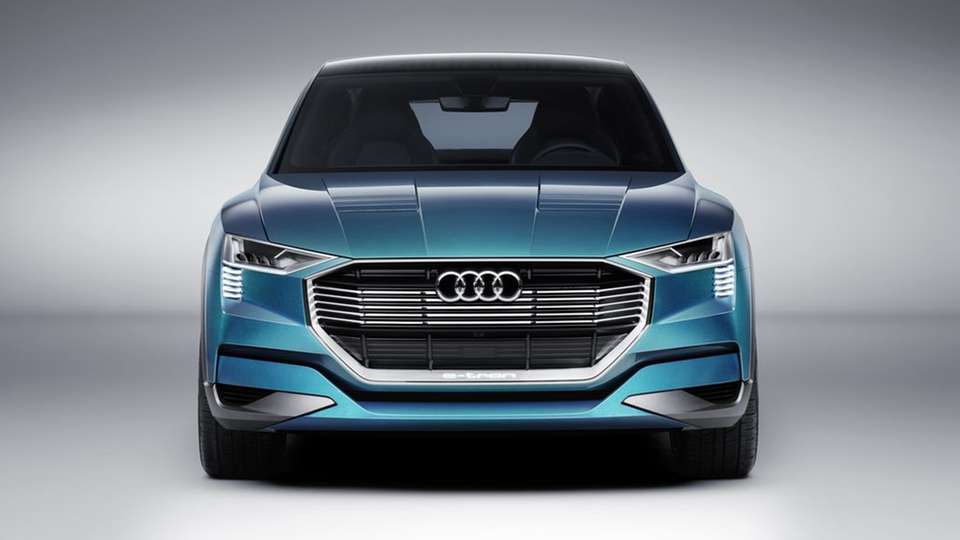 Das Combined Charging System (CCS) ist auch in der Konzeptstudie Audi e-tron Quattro Concept an Bord. 