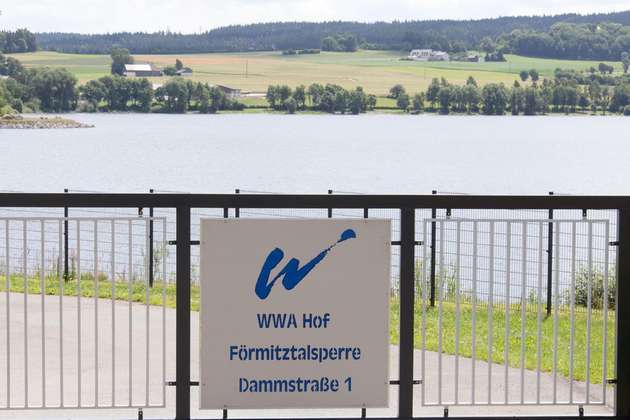 Das Wasserwirtschaftsamt Hof betreibt den staatlichen Wasserspeicher in Nordostbayern.