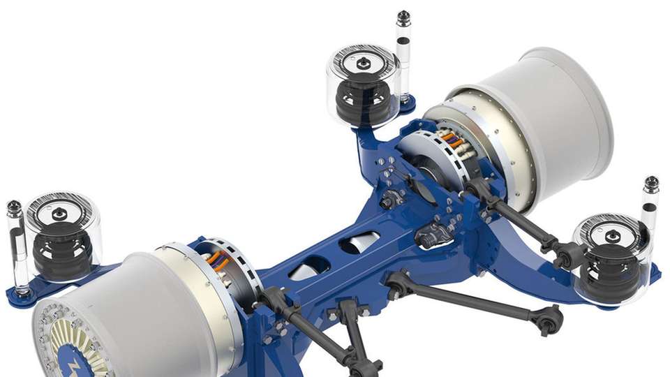 Ohne Getriebe: Der Radnabenantrieb ZAwheel eliminiert 80 % der bewegten Teile im Antriebsstrang.