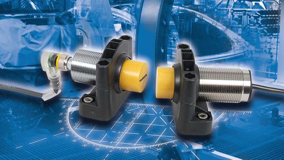Selbst bei Parallel- oder Winkelversatz übertragen die induktiven Koppler der NIC-Serie 12 W über maximal 7 mm Luftspalt.