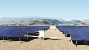 Die Photovoltaik-Anlage im spanischen Saragossa verfügt über ein Monitoring-­System, das Daten herstellerunabhängig erfasst und analysiert.
