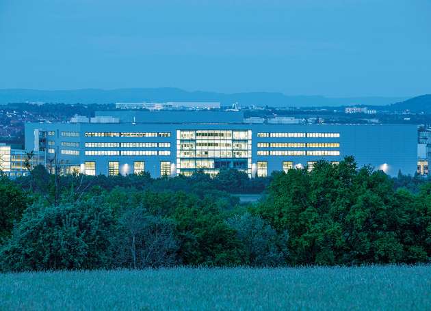 Die Technologiefabrik erstreckt sich über ein Areal von 60.000 m2