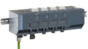 Das Stromversorgungssystem Sitop PSU8600 ist die erste Gleichstromversorgung mit integrierter Industrial-Ethernet-/Profinet-Schnittstelle. 