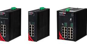 Die drei neuen PoE+-Produkte NT24k-16TX-POE, 1008TX-POE+ und 1000-POE4+.