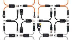 Escha hat ab sofort neue M8x1- und M12x1-Y-Verteiler mit Kabelabgang im Angebot.