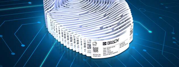 Mit dem RFID-Etikett von Brady können Sie jedem Gegenstand eine eindeutige digitale Identität geben.