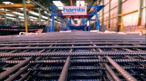 Das Handling von Baustahlmatten ist eine anspruchsvolle Aufgabe für die Automatisierungstechnik.