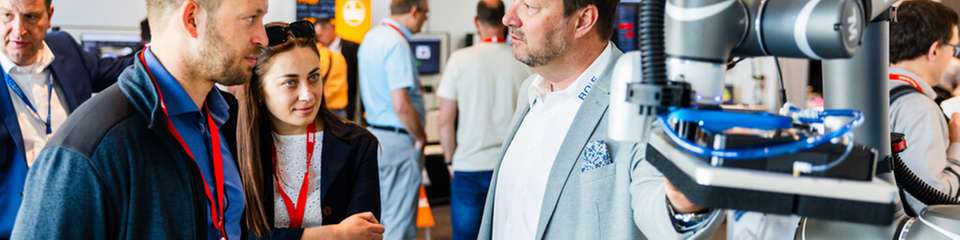 211 Unternehmen stellten in Heilbronn ihre Produkte für Automatisierung, Digitalisierung und Robotik vor.