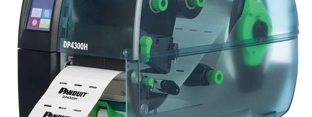 Panduit hat zwei neue hochvolumige, schnelle Thermotransfer-Desktopdrucker auf den Markt gebracht, den DP4300H/E und den DP4600H/E, die bei Bedarf hochwertige Etiketten mit 300 dpi bzw. 600 dpi für industrielle Elektro- und Netzwerkinfrastrukturanwendungen drucken. 