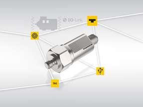 Ob Motor, Antrieb oder Fördertechnik. Der einfach nachrüstbare Vibrationssensor CMVT-M8T erfasst auffällige Schwingungsmuster und beugt so Ausfällen vor
