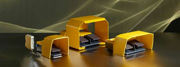 Die neuen Funkfußschalter von Steute mit Bluetooth-LE-Technologie ermöglichen eine kabellose, sichere und ergonomische Maschinenbedienung.