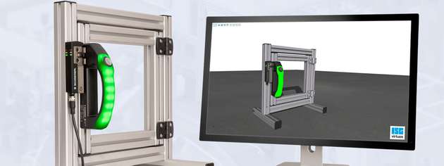 Das Schmersal Safety 4D-Modell simuliert alle Eigenschaften und Funktionen der physikalischen Sicherheitsschaltgeräte.