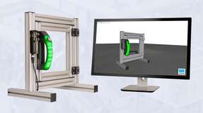 Das Schmersal Safety 4D-Modell simuliert alle Eigenschaften und Funktionen der physikalischen Sicherheitsschaltgeräte.