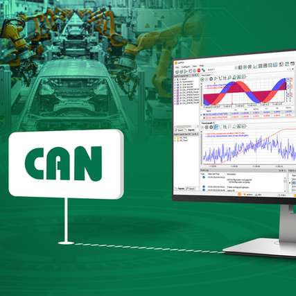 Die neue CAN-Anbindung ermöglicht es, CAN-Bus-Signale direkt über Ethernet auszulesen und nahtlos in die industrielle Prozessdatenerfassung zu integrieren.