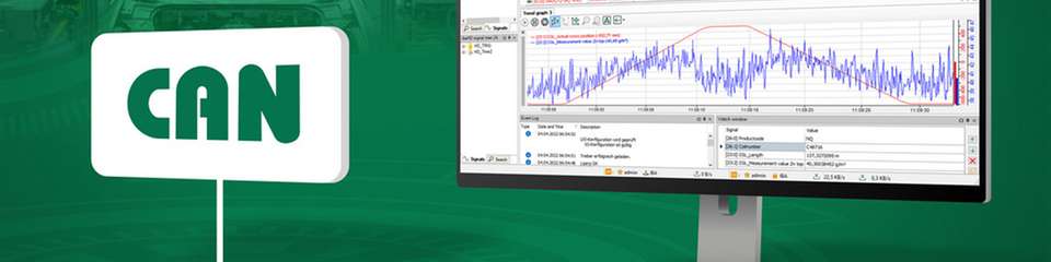 Die neue CAN-Anbindung ermöglicht es, CAN-Bus-Signale direkt über Ethernet auszulesen und nahtlos in die industrielle Prozessdatenerfassung zu integrieren.