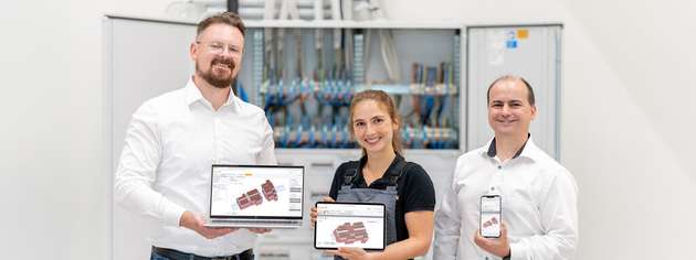 Der Online Weidmüller Configurator ist vollständig webbasiert und lässt sich auf jedem Gerät mit Internetzugang nutzen, sei es Notebook, Tablet oder Smartphone.