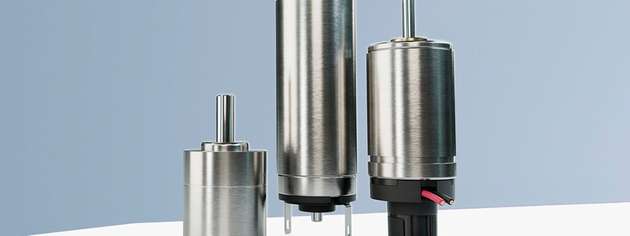 Kompakte DC‑Kleinstmotoren in unterschiedlichen Bauformen für modulare, präzise Antriebslösungen in Industrie‑, Optik‑ und Medizintechnik.