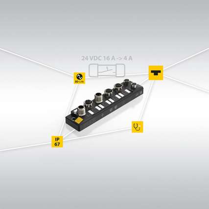 Sichert und überwacht Stromkreise direkt im Feld: Turcks IP67-Sicherung TBIF mit IO-Link