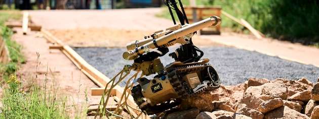 Wie gut meistern die robotischen Systeme schwierige Bodenverhältnisse? Bei der ELROB ist diese Frage Teil der Aufgabenstellung.