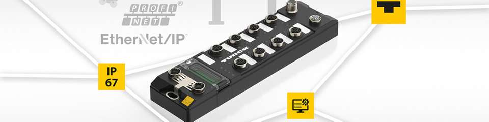 Die dezentrale Rollenmotorsteuerung TBEN-LLH-4RMC ist für Interroll-, MTA- und MPC-Motoren verfügbar.