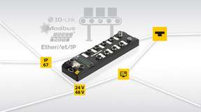 Die dezentrale Rollenmotorsteuerung TBEN-LLH-4RMC ist für Interroll-, MTA- und MPC-Motoren verfügbar.