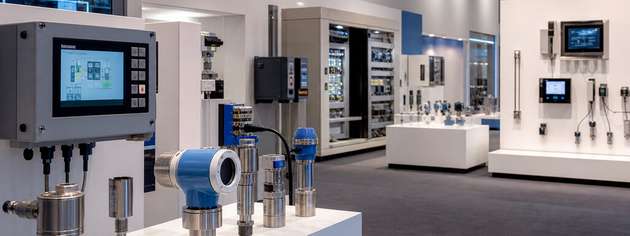 Professionelle Messeatmosphäre: Auf der MEORGA präsentieren rund 150 Fachfirmen Geräte und Systeme aus Mess-, Steuerungs- und Regeltechnik sowie Automatisierungstechnik.