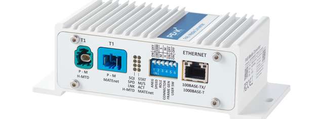 PAE-Media Converter für Single-Wire-Ethernet-Systeme .