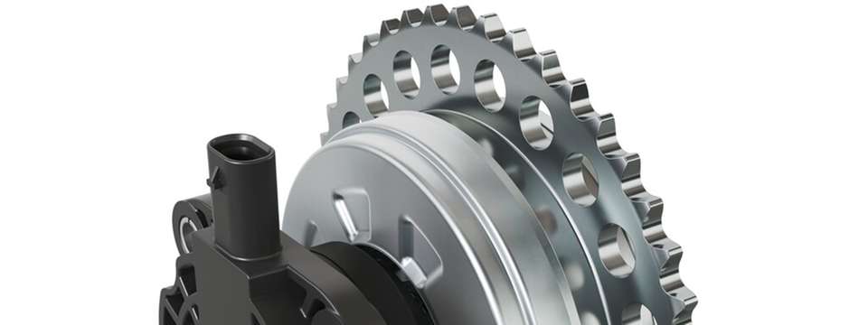 Die hydraulischen Nockenwellenversteller von Schaeffler nutzen den Öldruck des Motors, um die Position der Nockenwelle präzise zu verändern.