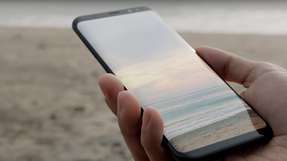Beim neuen Modell Samsung Galaxy S8 legte der Hersteller großen Wert auf die Display-Ästhetik.