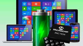 PAC1934 von Microchip bietet genaue Energieverbrauchsdaten für Windows-10-Geräte wie Laptops, Tablets und Smartphones.