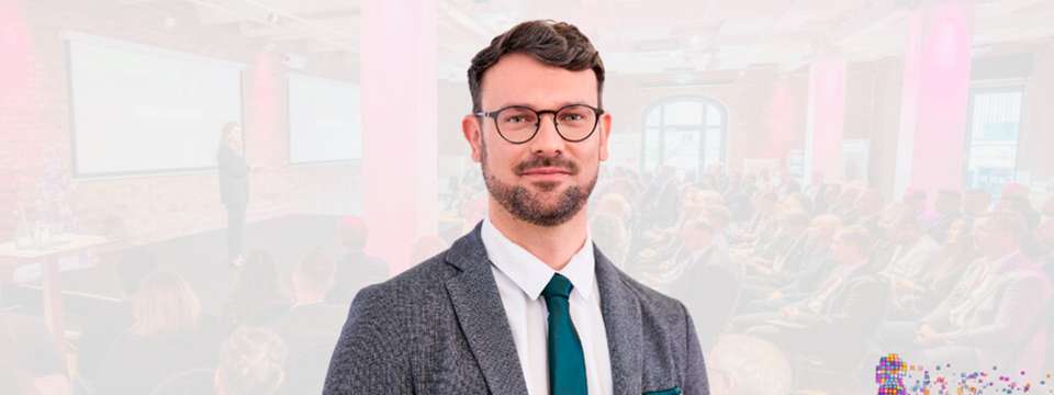 Adrian König, ist Head of Corporate Innovation Partner bei Jenoptik und Speaker auf dem INDUSTRY.forward SUMMIT 2025.