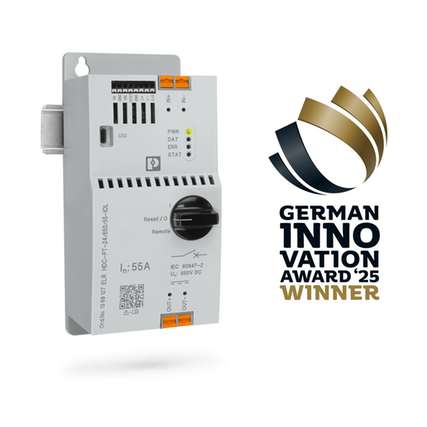 Der prämierte DC-Leistungsschalter Contactron ELR HDC ermöglicht sicheres, lichtbogenfreies Schalten hoher Gleichstromlasten und unterstützt die Umsetzung moderner Energienetze.