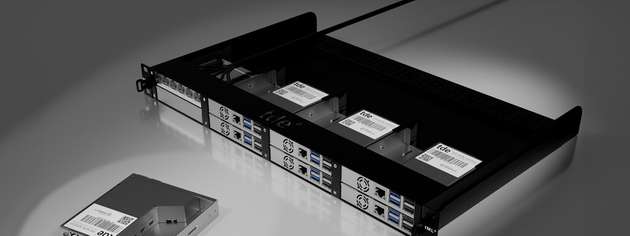 Das tML-Modul für den Raspberry Pi 5 ermöglicht eine platzsparende Integration in 19-Zoll-Verteilern und vereinfacht das Kabelmanagement für eine zukunftssichere Netzwerkinfrastruktur.