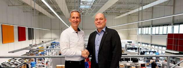 Klaus Rottmayr (Spectra) und Harald Behnstedt (ICP Deutschland).