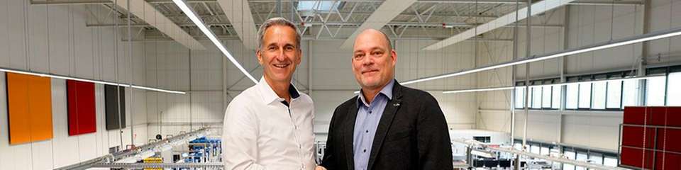 Klaus Rottmayr (Spectra) und Harald Behnstedt (ICP Deutschland).