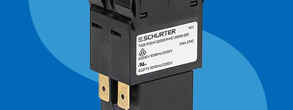 Die kompakten TA36-Geräteschutzschalter kombinieren thermischen und magnetischen Überstromschutz und bieten zuverlässige Sicherheit für Industrie-, Medizin- und Haushaltsgeräte.