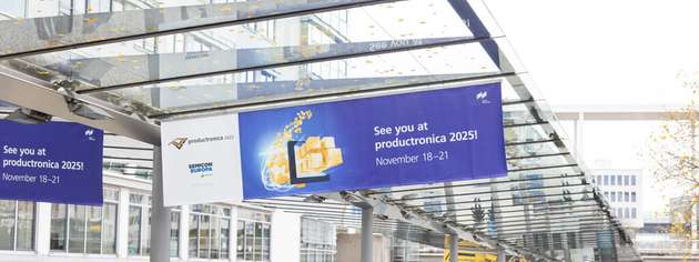 Von 18. bis 21. November 2025 trifft sich die Elektronik-Branche auf der productronica in München.