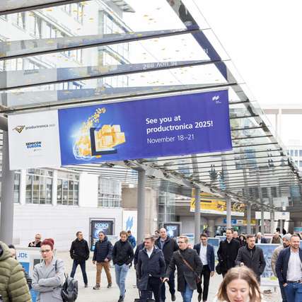 Von 18. bis 21. November 2025 trifft sich die Elektronik-Branche auf der productronica in München.