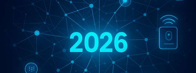 Axis Communications erörtert die zentralen Technologietrends 2026: stärker integrierte Systeme, mehr Edge-Intelligenz und eine zunehmende Verschmelzung von IT und physischer Sicherheit.