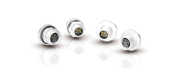 Die neuen M8‑Flanschsteckverbinder mit Lötanschluss bieten flexible Konfektionierungsmöglichkeiten für Automatisierungs‑, Sensor‑ und Robotikanwendungen.