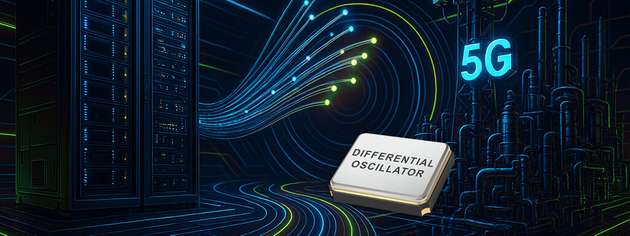 Zentral für moderne Kommunikation: Differenzielle Oszillatoren treiben performante Datenverarbeitung und zuverlässige Funkverbindungen an.