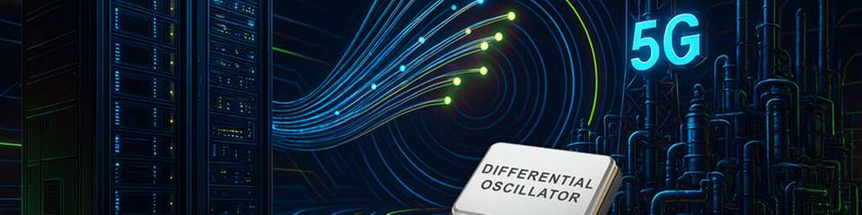 Zentral für moderne Kommunikation: Differenzielle Oszillatoren treiben performante Datenverarbeitung und zuverlässige Funkverbindungen an.