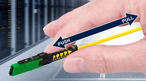 Der MMC (Miniature Multifiber Connector) als VSFF-Mehrfasersteckverbinder steigert die Portdichte in Patchfeldern und unterstützt Migrationen zu 400G, 800G und darüber hinaus.