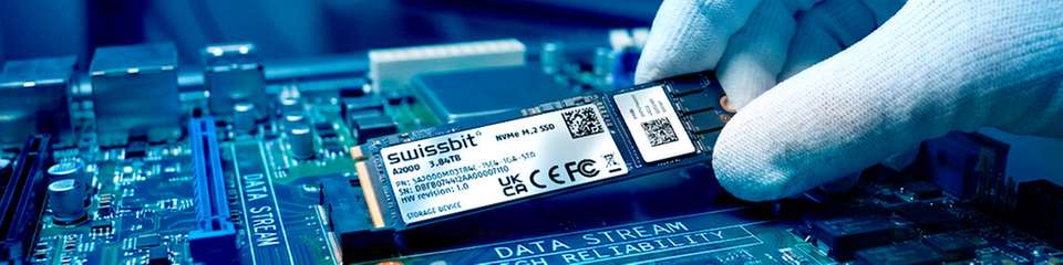 Entwickelt für anspruchsvolle Anwendungen: Die neue Swissbit-A2000-Serie liefert konstante Performance, wenn hoher Durchsatz, geringe Latenz und zuverlässige Datenintegrität gefragt sind.