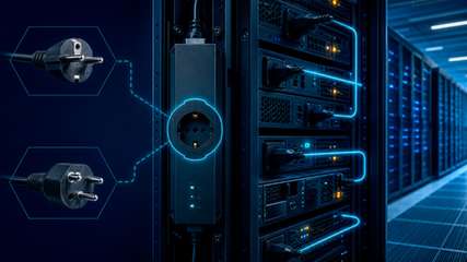 Eine gemeinsame Gerätesteckdose für IEC Type F und Type J kann die Variantenvielfalt in Stromverteilungssystemen reduzieren.