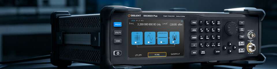 Siglent stellt die HF-Signalgeneratoren der Serie SSG3000X Plus vor.